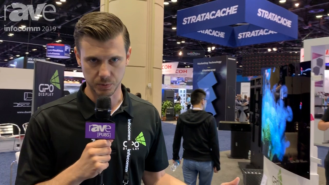 InfoComm 2019: GPO Display Showcases Its Panoramic Stretch LCD Display Series