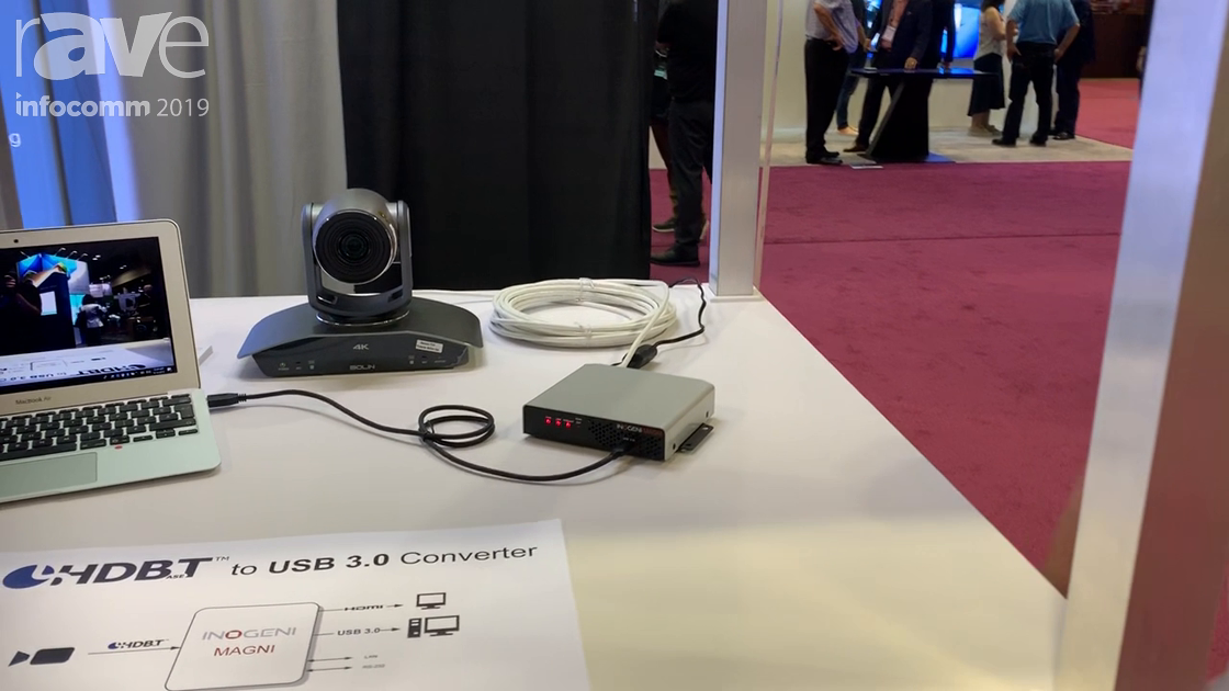 InfoComm 2019: Inogeni Showcases the Magni HDBaseT to USB 3.0 Converter