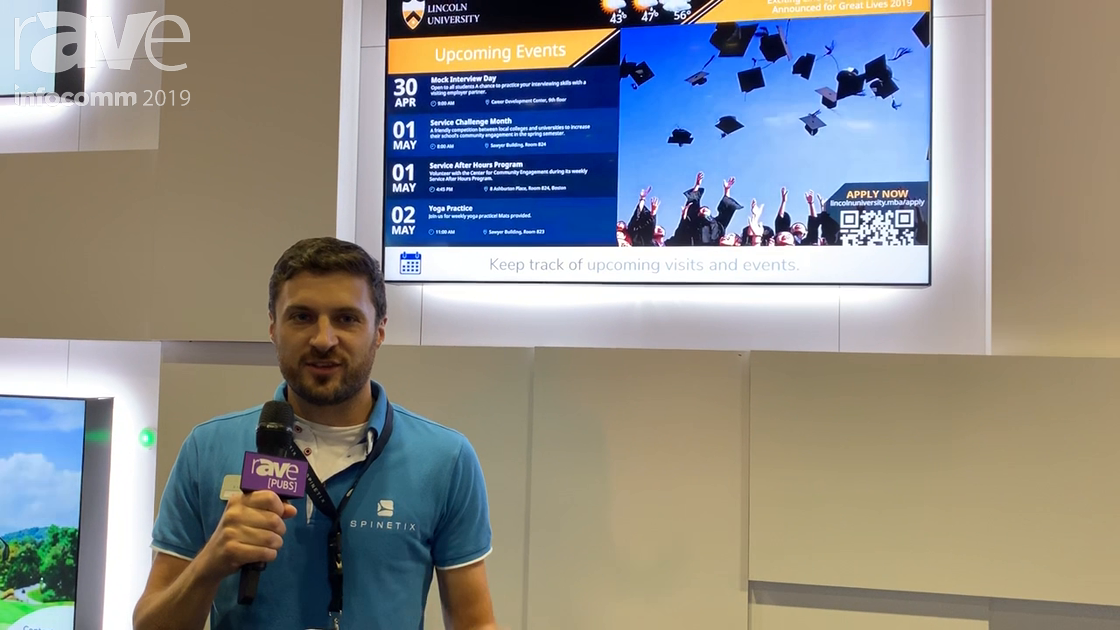 InfoComm 2019: SpinetiX Demos Elementi Digital Signage Software and 250+ Widgets