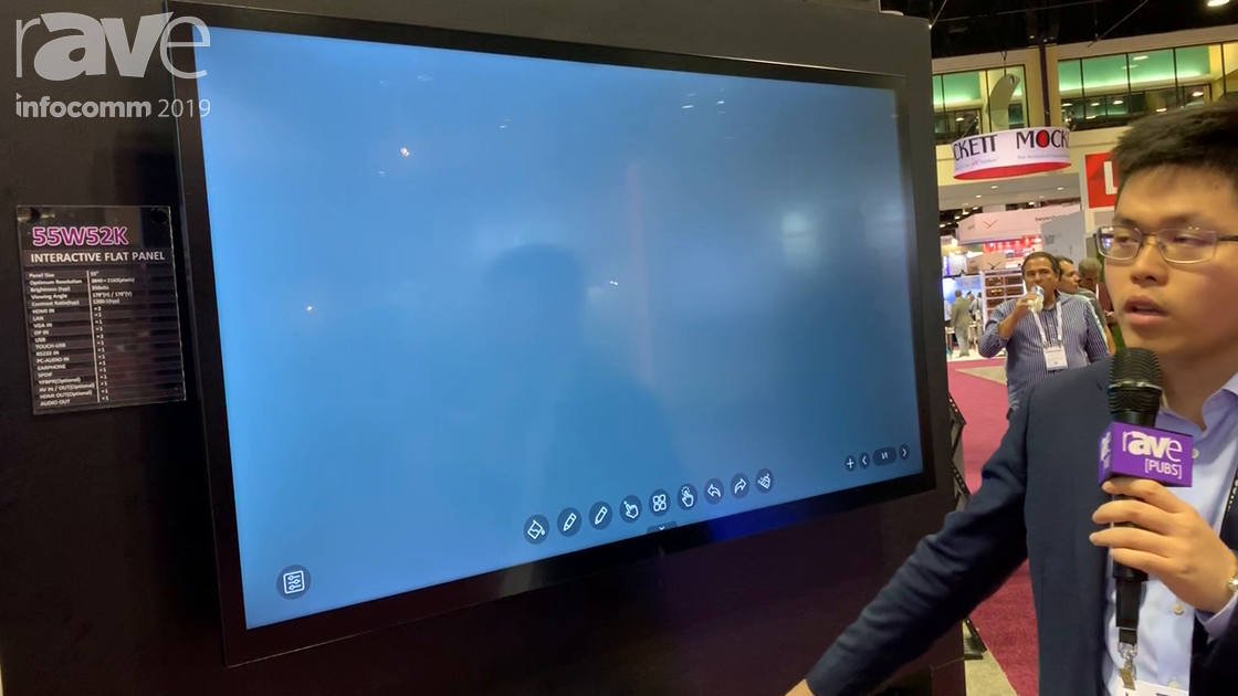 InfoComm 2019: KTC Demos a PCAP Interactive Touch Display, Powered by GIS