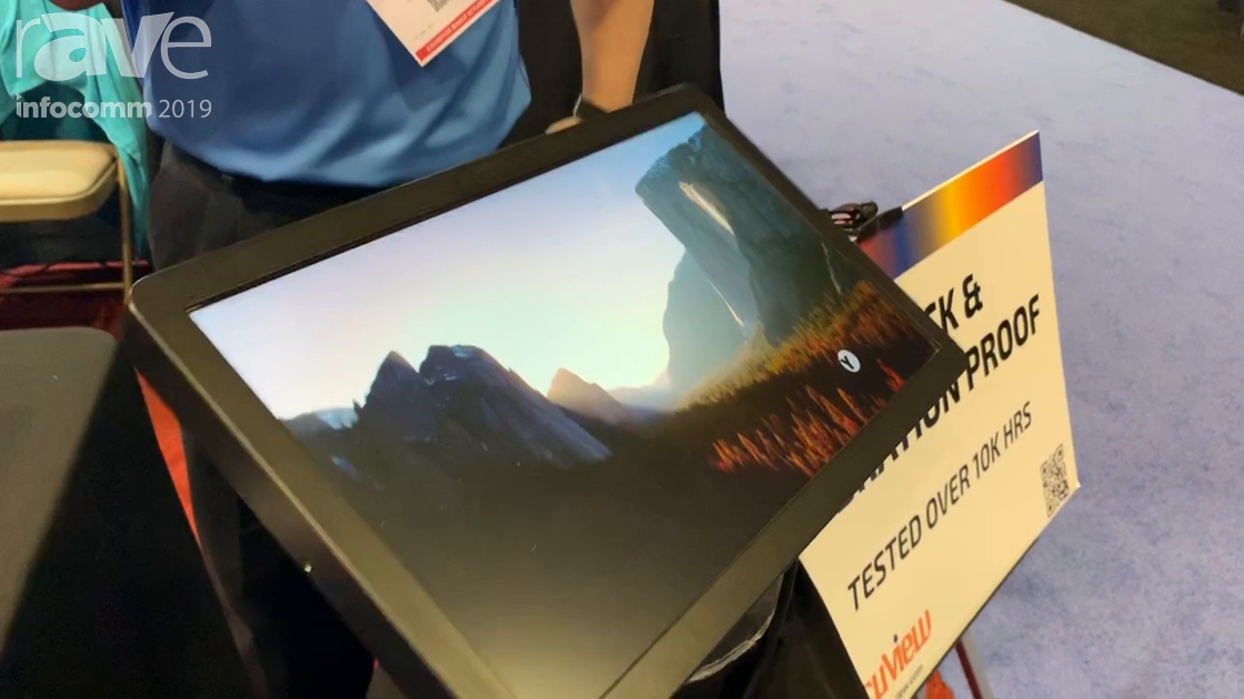InfoComm 2019: Accuview Features Its Shock and Vibration Proof Monitor