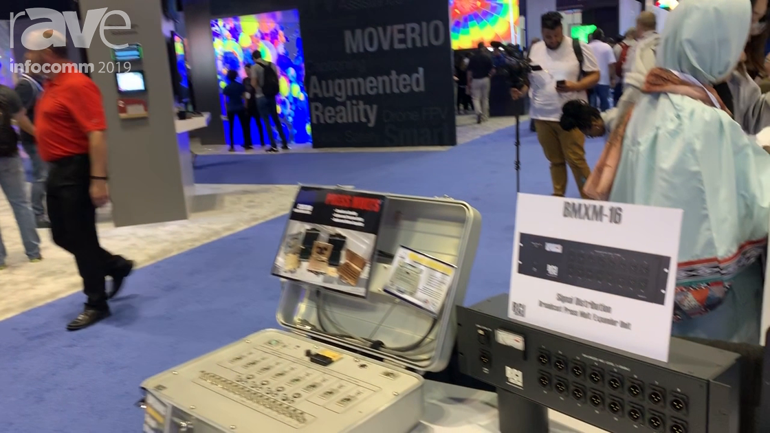 InfoComm 2019: RCI Custom Features BMXM-16 Signal Distribution Broadcast Press Multi/Expander Unit