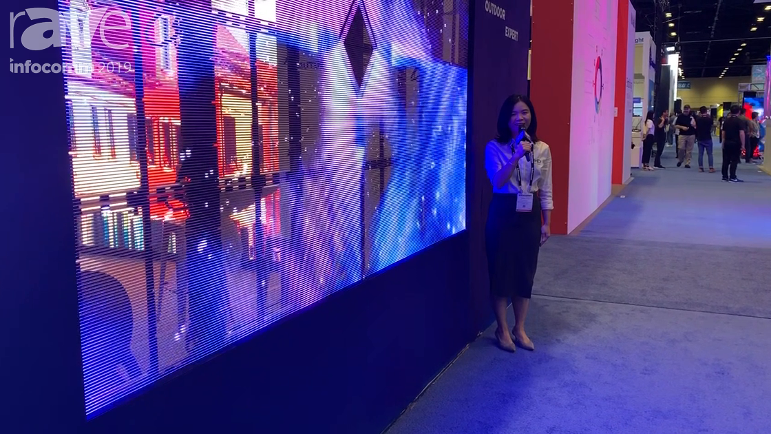 InfoComm 2019: RHD Tech Showcases 65% Transparent LED Display