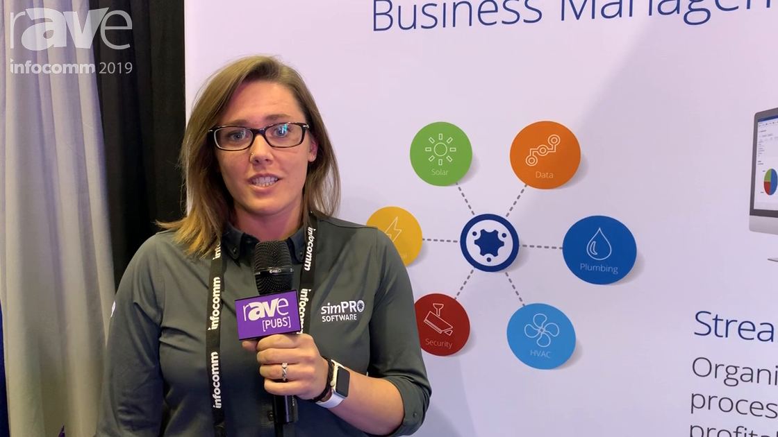 InfoComm 2019: simPRO Talks End-to-End Business Management Software for Job Management
