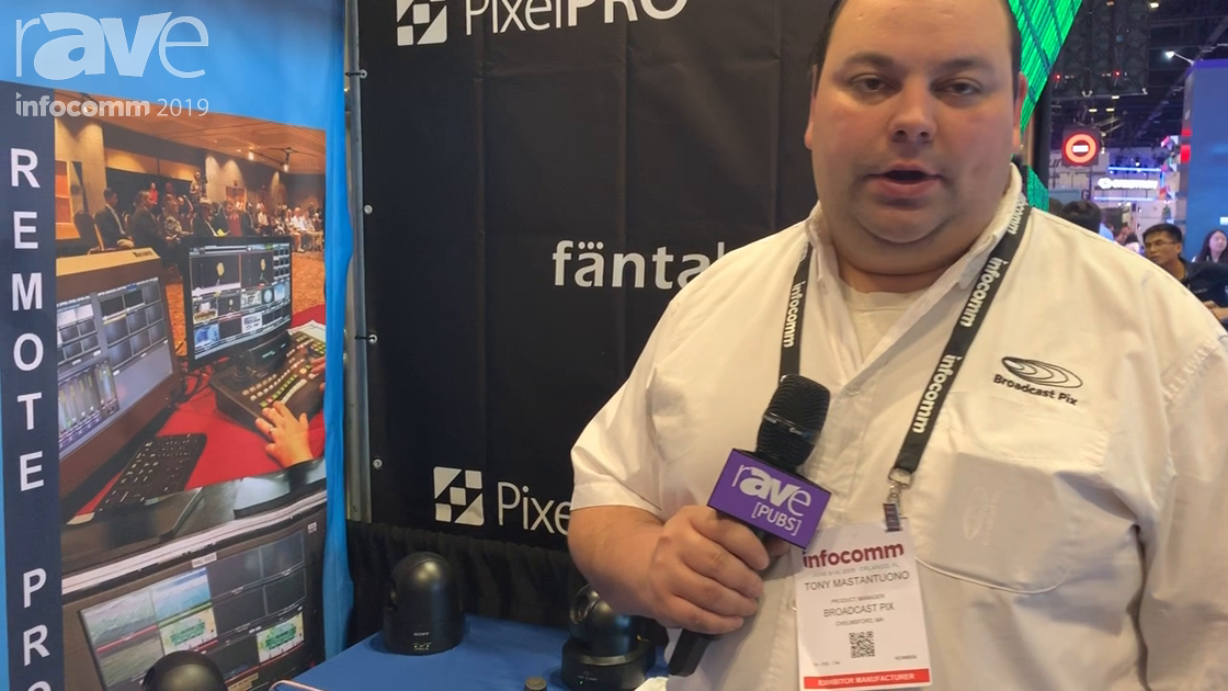 InfoComm 2019: Broadcast Pix Features Its RCC Remote Camera Controller Panel