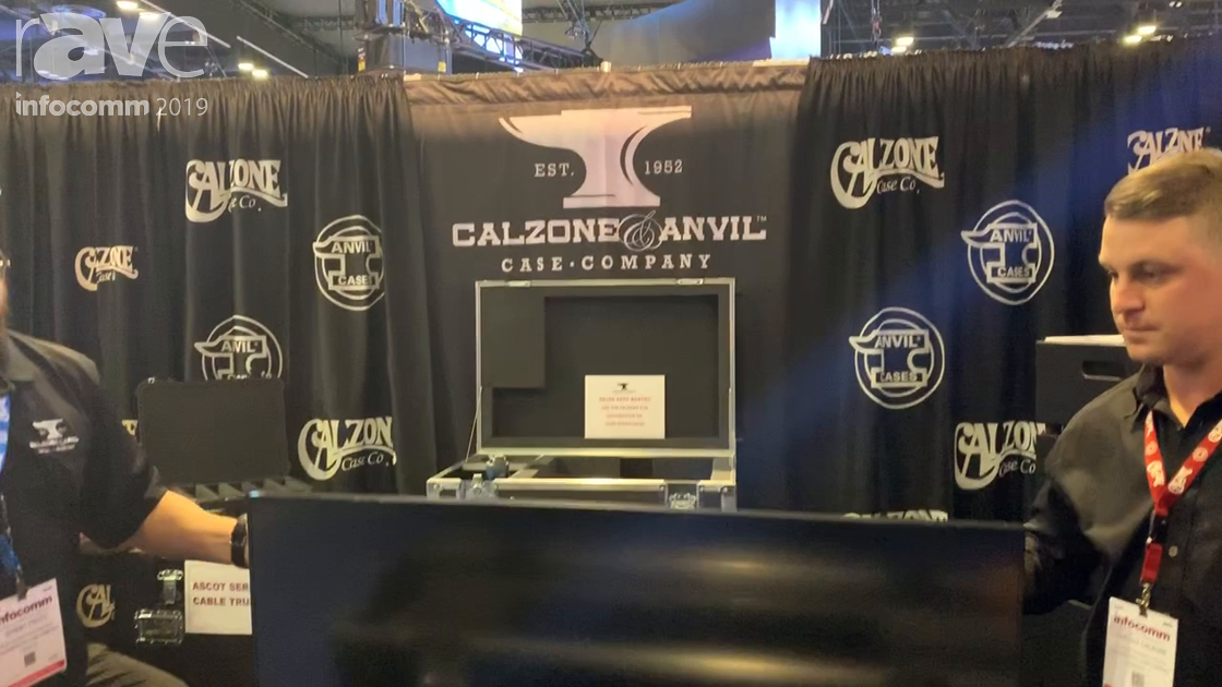 InfoComm 2019: Calzone Case Company Features a Universal TV Monitor Case