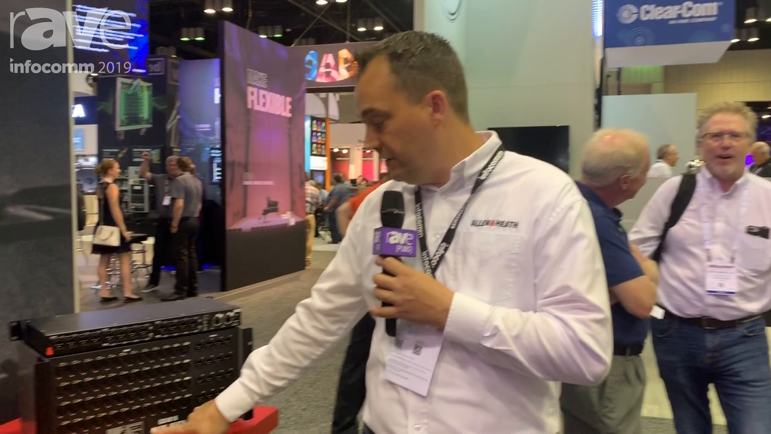 InfoComm 2019: Allen & Heath Features the GX4816 8 XLR Input / 16 XLR Output Portable GX Expander