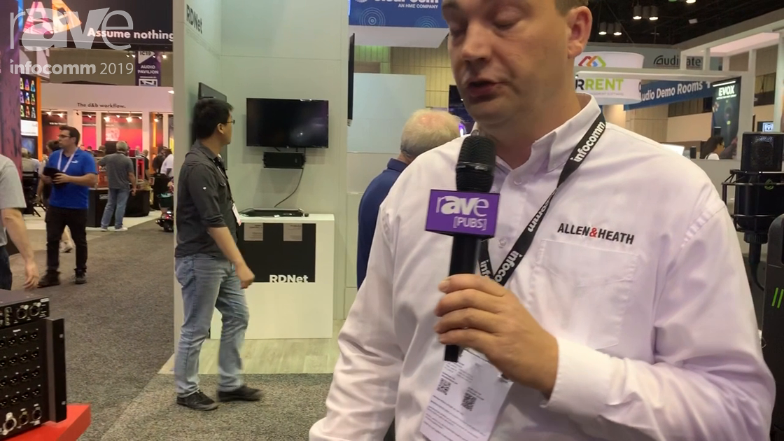 InfoComm 2019: Allen & Heath Features New DX012 Analog Output Box