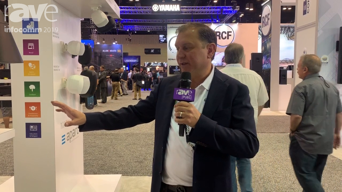 InfoComm 2019: Apart Audio Highlights Its Elegant P60 Pendant Series