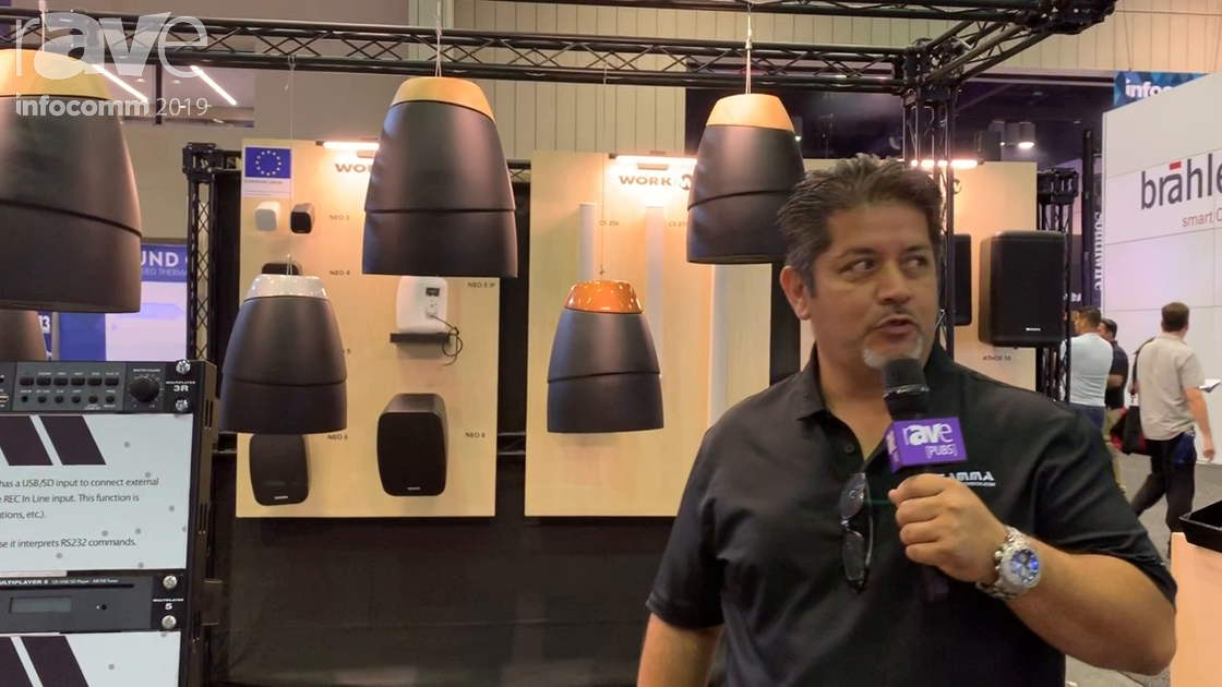 InfoComm 2019: Work Pro Shows Off the SN Series of Architectural Pendant Speakers