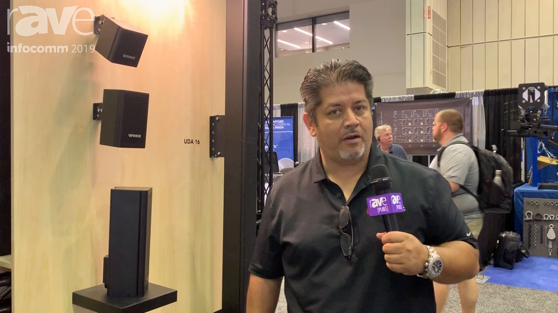 InfoComm 2019: Work Pro Shows UDA Commercial Architectural Speakers Built Completely Out of Metal