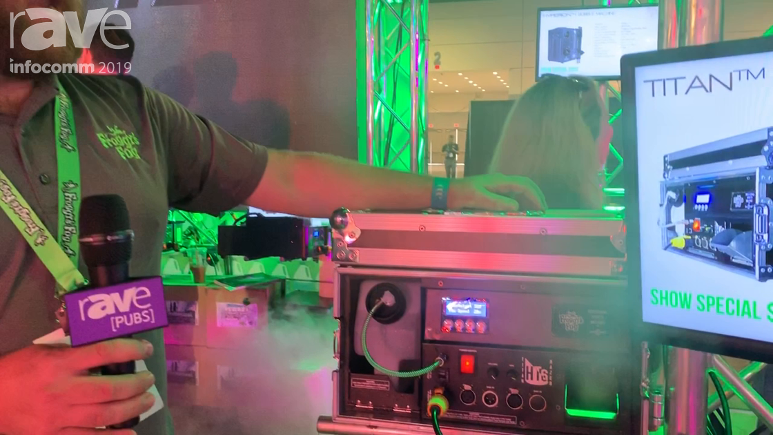 InfoComm 2019: Froggy’s Fog’s FHM-Titan-HT6 Touring Hazer Covers Up to 14,000 Cubic Feet/Minute