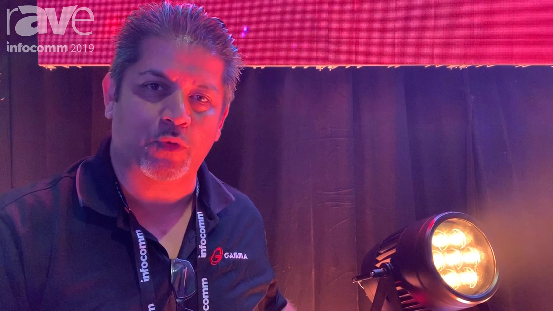 InfoComm 2019: Gamma LED Vision Unveils the Element IP65-Rated 7×20 Zoom LED Wash