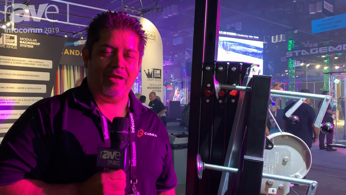 InfoComm 2019: Gamma LED Vision Highlights the Work WTS 905 Pro Lifter for Line Arrays