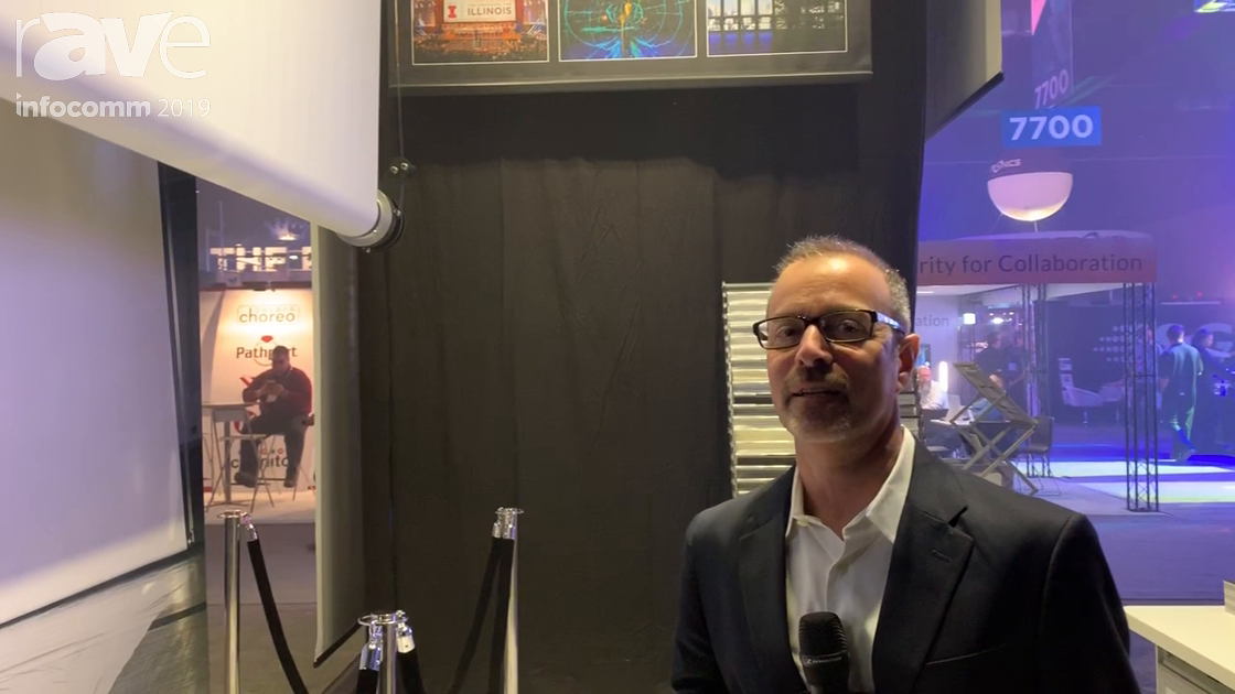 InfoComm 2019: Gerriets Megascreen Showcases Its Motorized Roller Screen Up to 98 Feet Wide