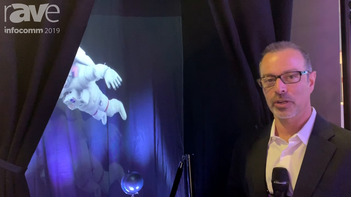 InfoComm 2019: Gerriets Demos Holo-Gauze 3D Polarized Projection Netting with Near 100% Transparency
