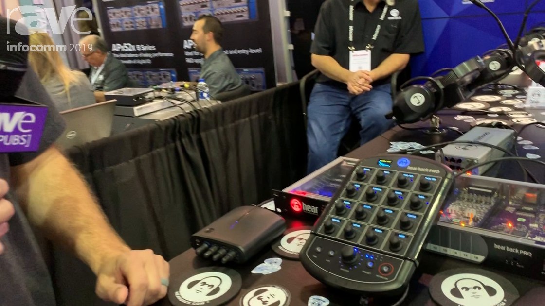 InfoComm 2019: Hear Technologies Showcases the Updated Hear Back Pro Audio Mixer
