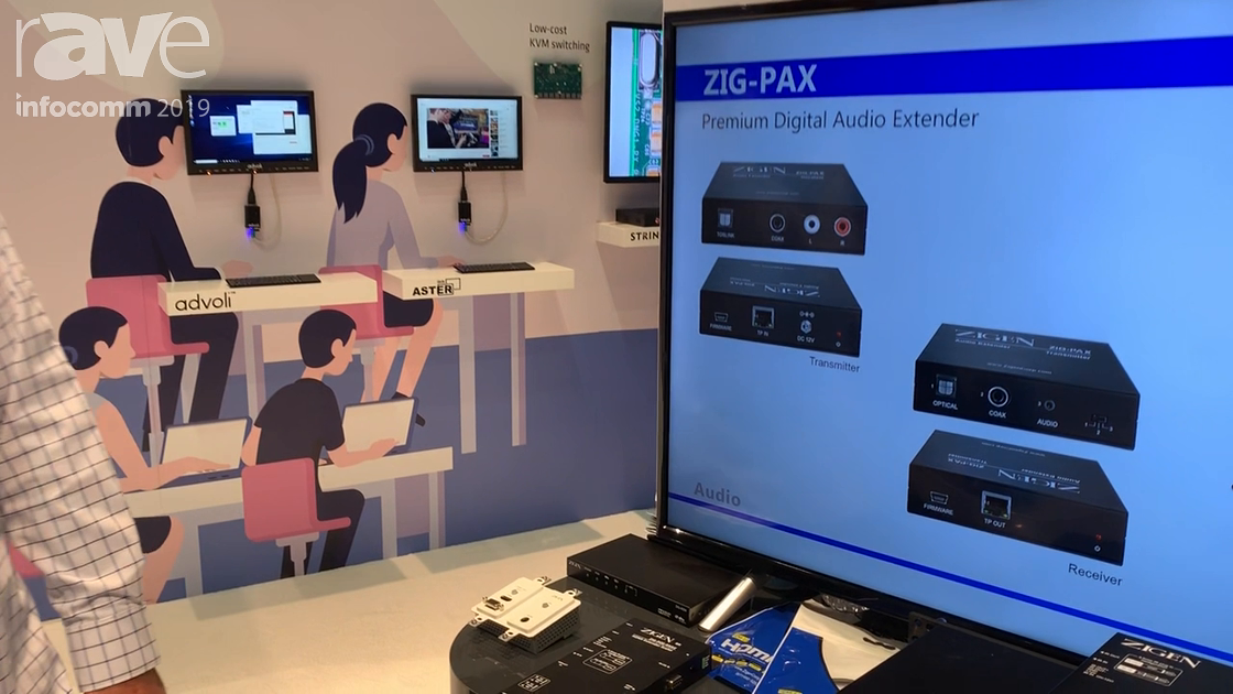 InfoComm 2019: ZIGEN Features the ZIG-POEWP Auto-Switching Wall Plate