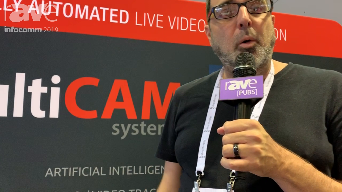 InfoComm 2019: MultiCAM Systems Highlights AI Conference Application Automatic Mic/Camera Switching