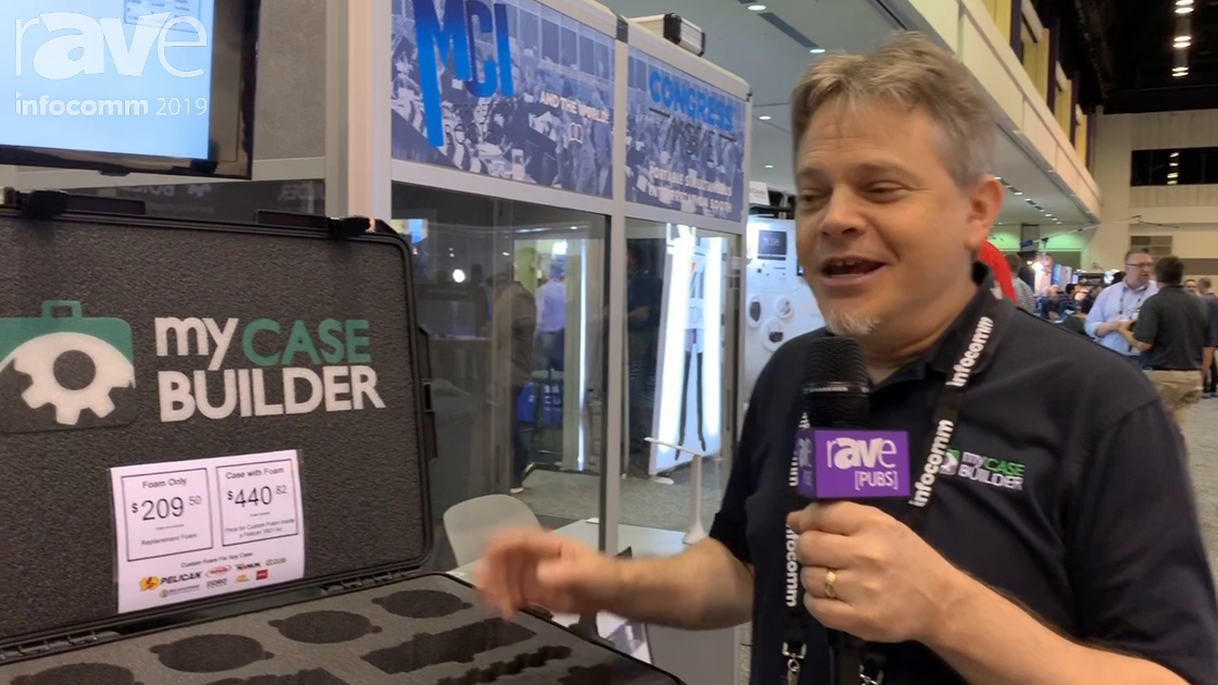 InfoComm 2019: MyCaseBuilder Showcases Its Tray Builder for Custom Case Foam Cutouts