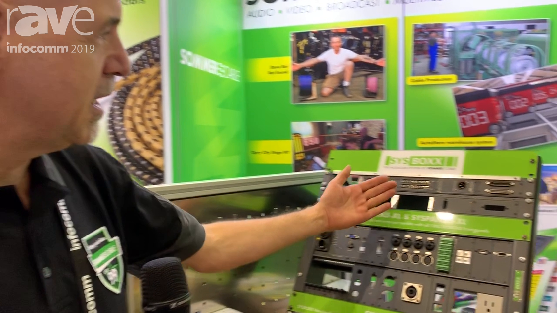 InfoComm 2019: Sommer Cable Shows Off Its Customizable SYSBOXX Modular Housing Series