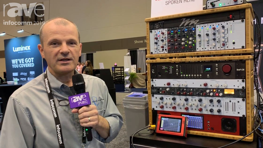 InfoComm 2019: Nixer Pro Audio Shows PD Dante Confidence Monitor in Fingerprint Audio Booth