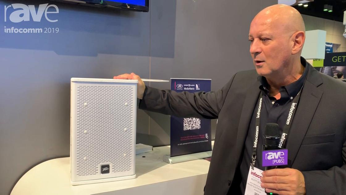 InfoComm 2019: Peavey Showcases IP56-Rated Elements Series Outdoor Speakers