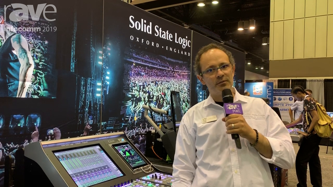 InfoComm 2019: Solid State Logic Highlights L100 Live Console, Remote Controller With Dante