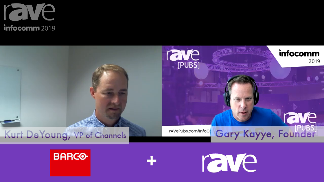 Kurt DeYoung of Barco Reviews InfoComm 2019 Launches