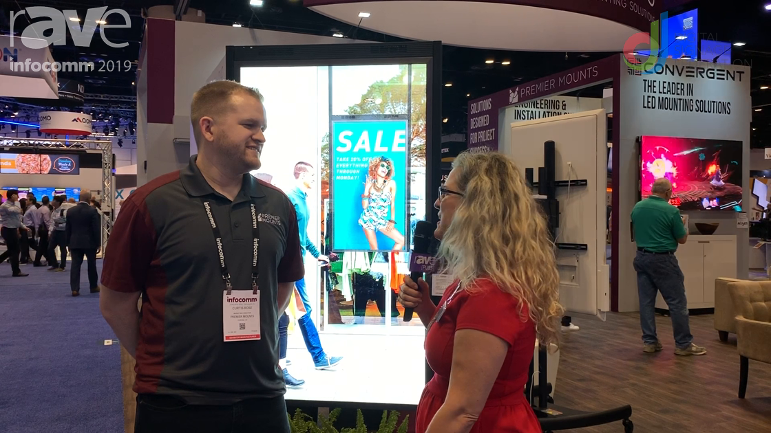 InfoComm 2019: Laura Davis-Taylor Speaks with Curtis Rose of Premier Mounts