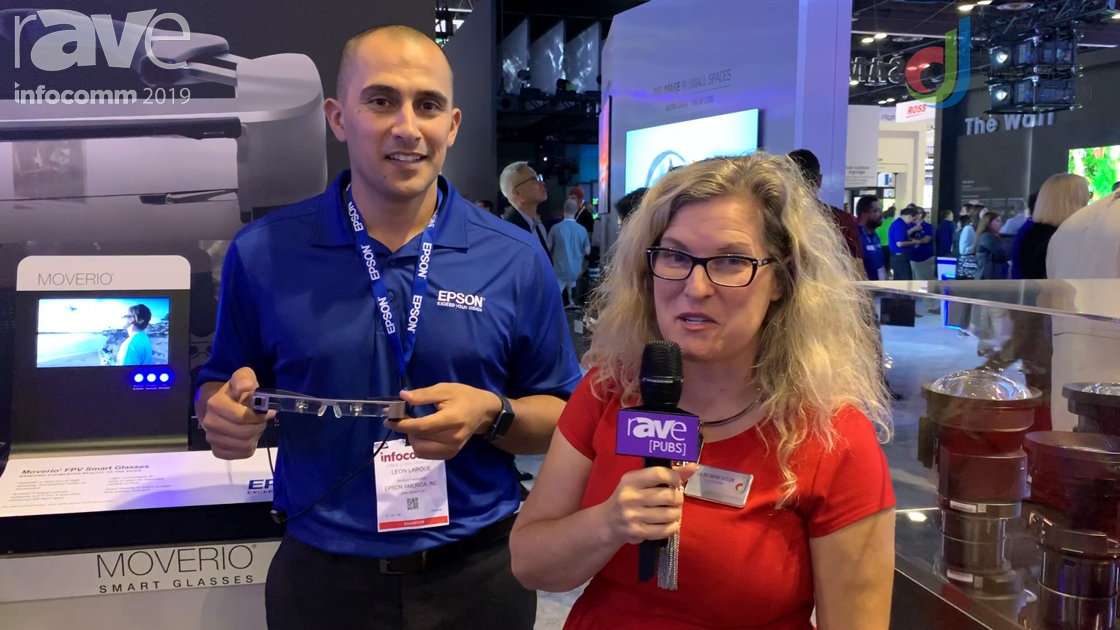 InfoComm 2019: Laura Davis-Taylor Discusses Moverio With Epson