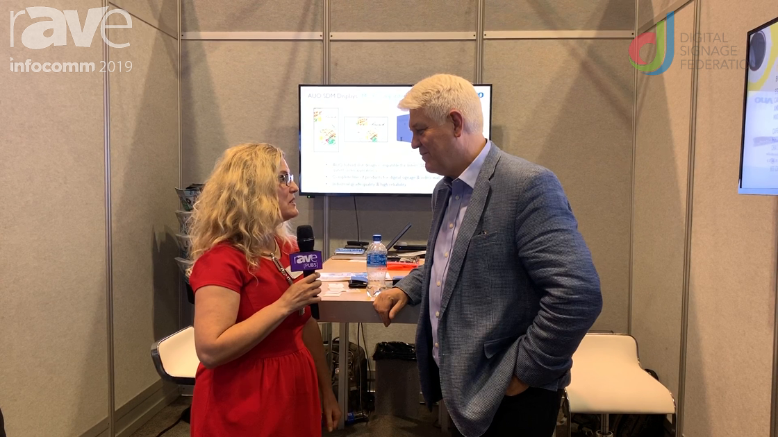 InfoComm 2019: ComQi Talks to Laura Davis-Taylor About AUO SDM Displays, Partnership with Intel
