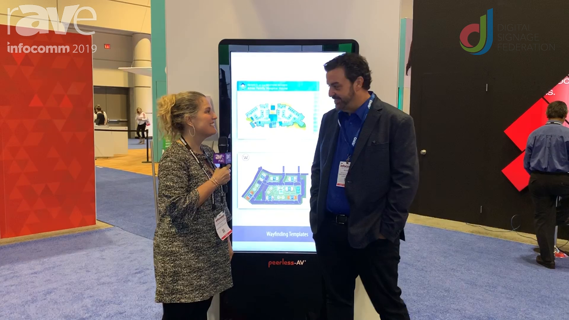 InfoComm 2019: Laura Davis-Taylor Discusses Digital Signage Content with Jim Nista of Almo Pro AV