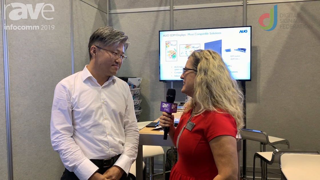 InfoComm 2019: Laura Davis-Taylor Speaks with AUO About SDM Display Ecosystem