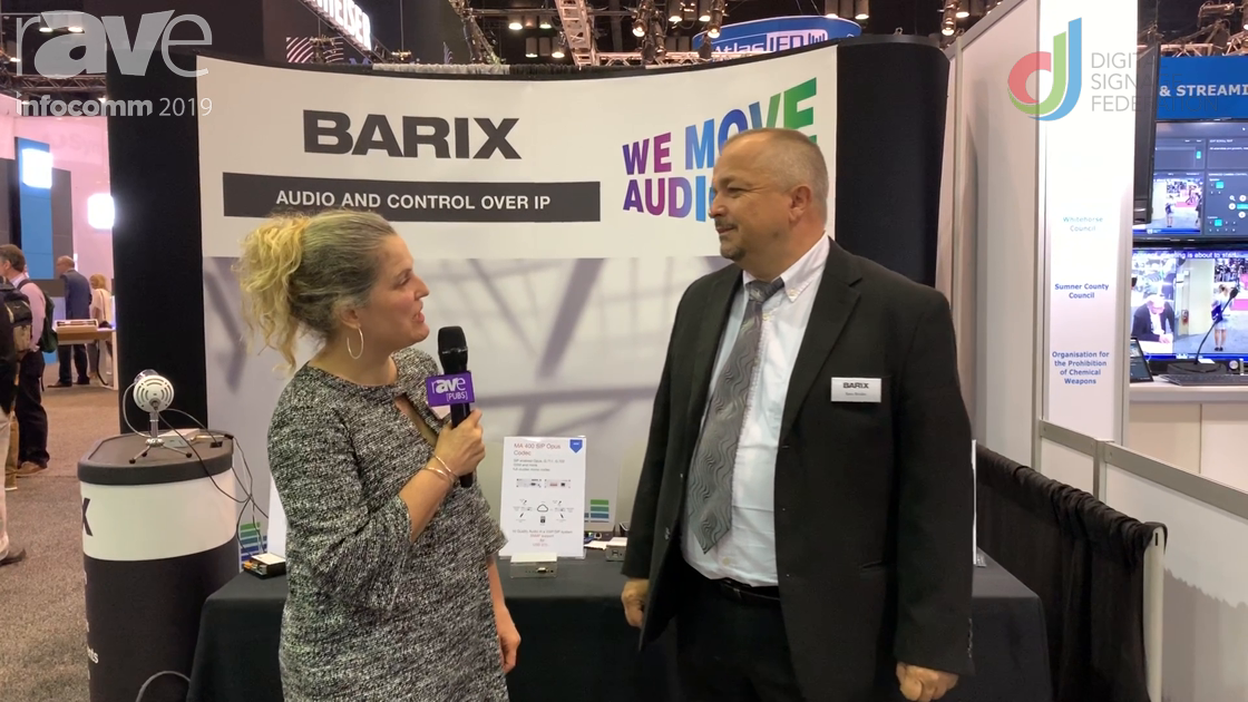 InfoComm 2019: Barix Highlights AV-over-IP Solutions with Laura Davis-Taylor