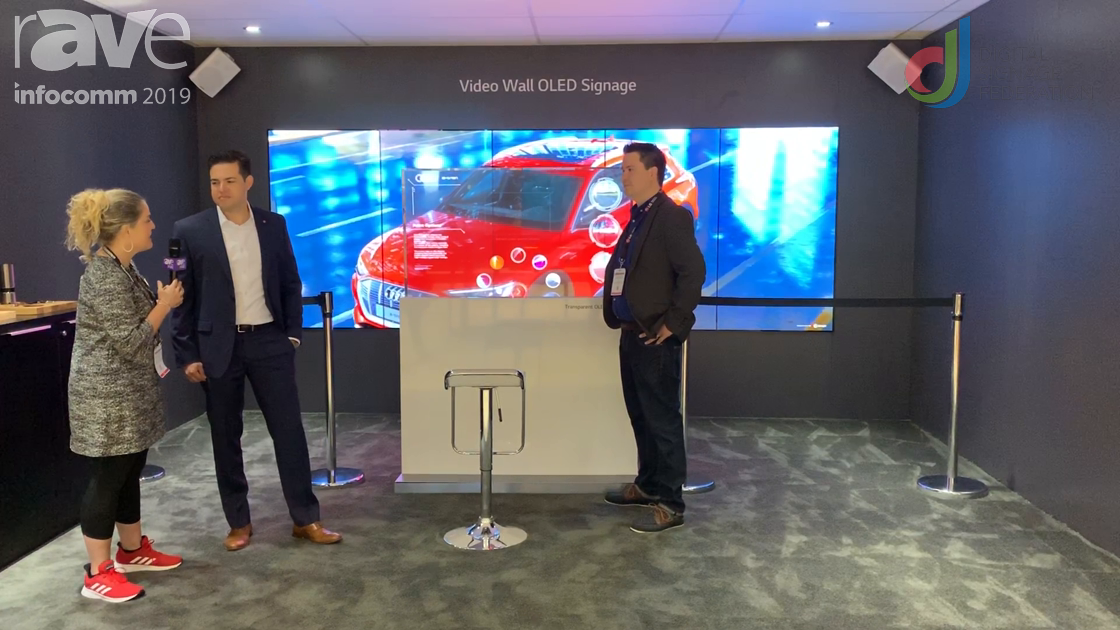 InfoComm 2019: LG Shows Laura Davis-Taylor Its Transparent OLED in Auto Showroom Demo