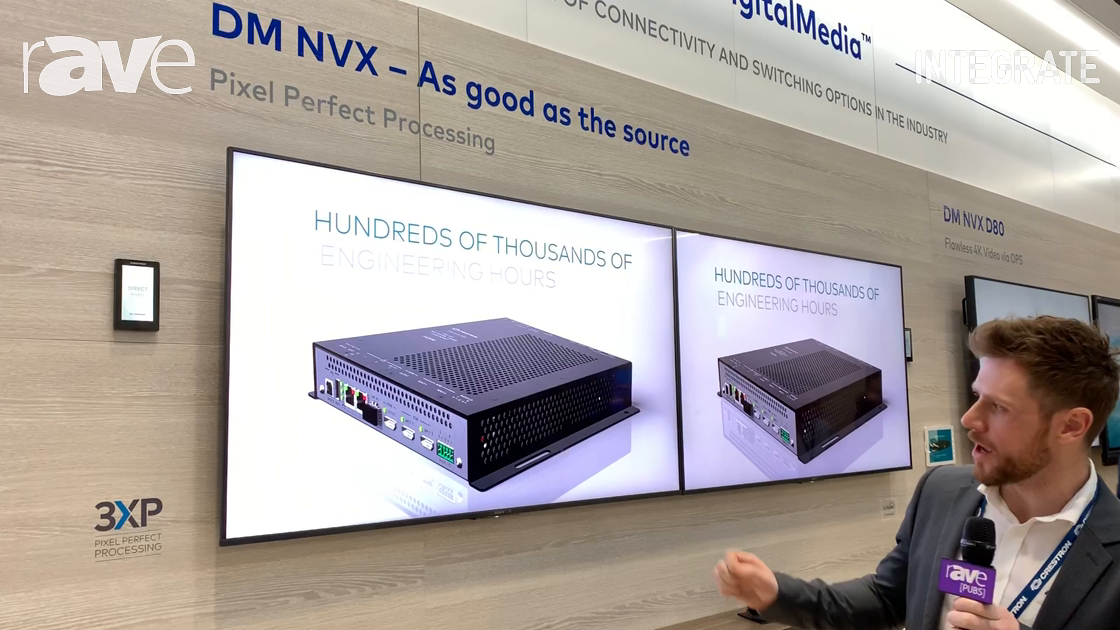 Integrate 2019: Crestron Features DM NVX 1G AV-Over-IP Solution With Pixel Perfect Processing Codec