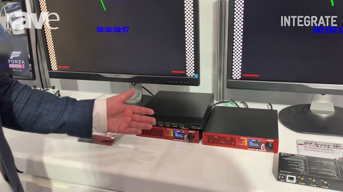 Integrate 2019: Lightware Demos UBEX 10G Laser-Based 4K AV-Over-IP ...
