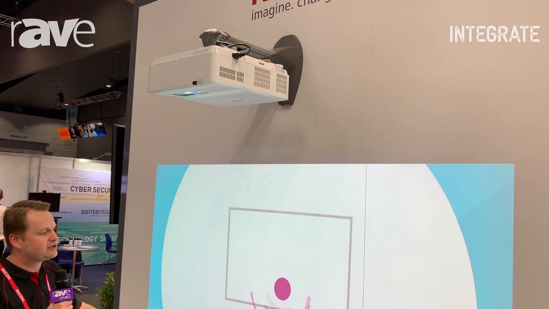Integrate 2019: Ricoh Talks About Various Applications for Ultra Short Throw LED Projectors