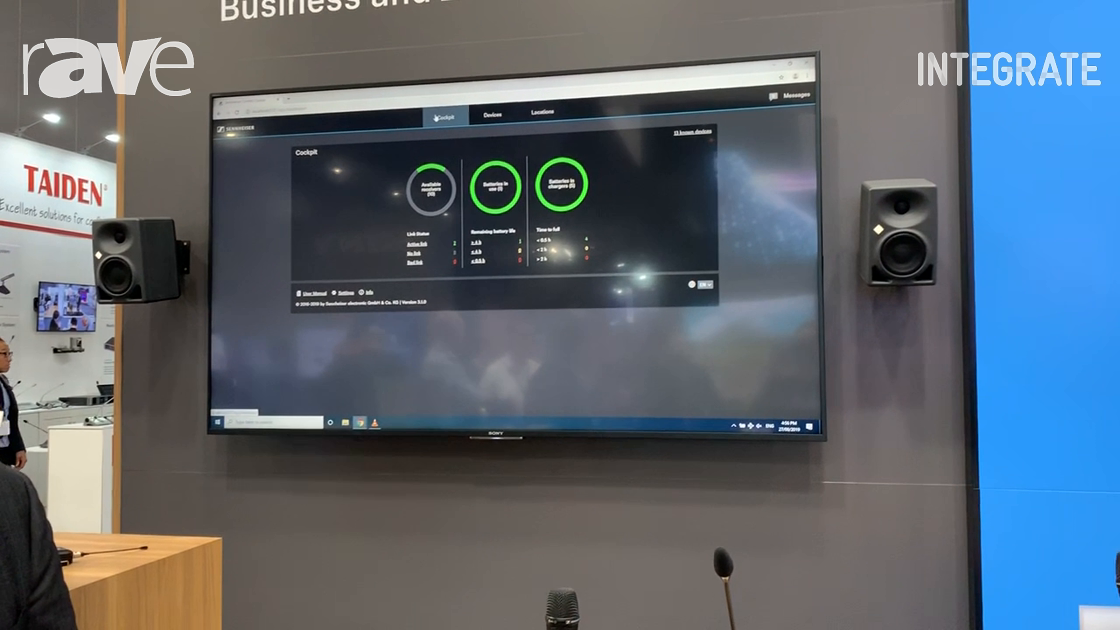 Integrate 2019: Sennheiser Discusses Latest Version of Control Cockpit Remote Monitoring Utility