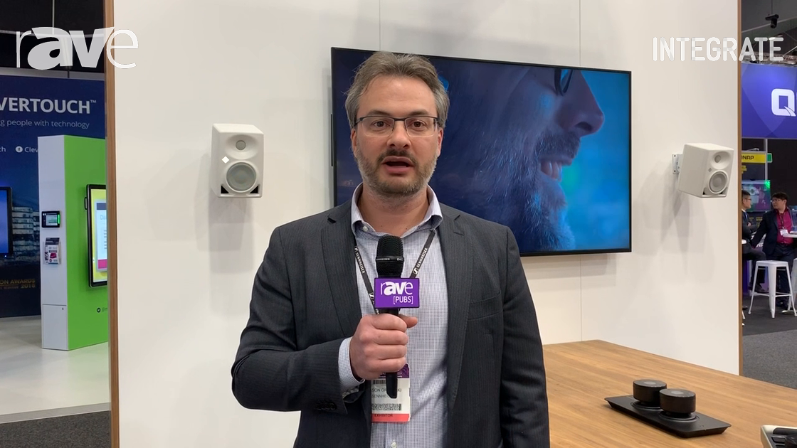 Integrate 2019: Sennheiser Shows Off TeamConnect Ceiling 2 Beamforming Array Microphone