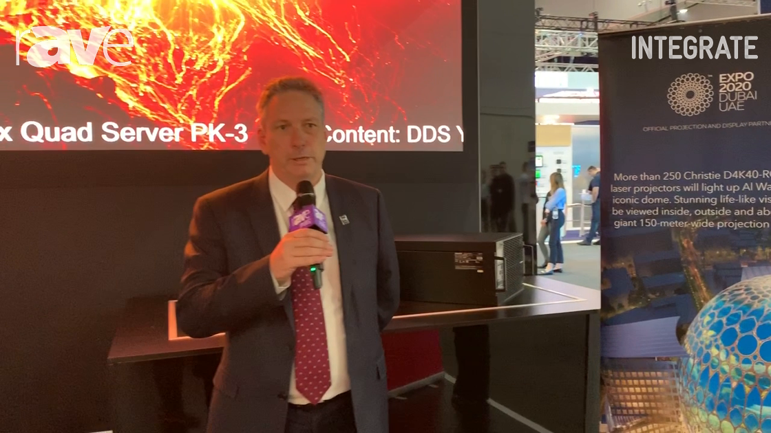 Integrate 2019: Christie Talks About Its 40,000-Lumen D4K40-RGB Pure Laser Projector