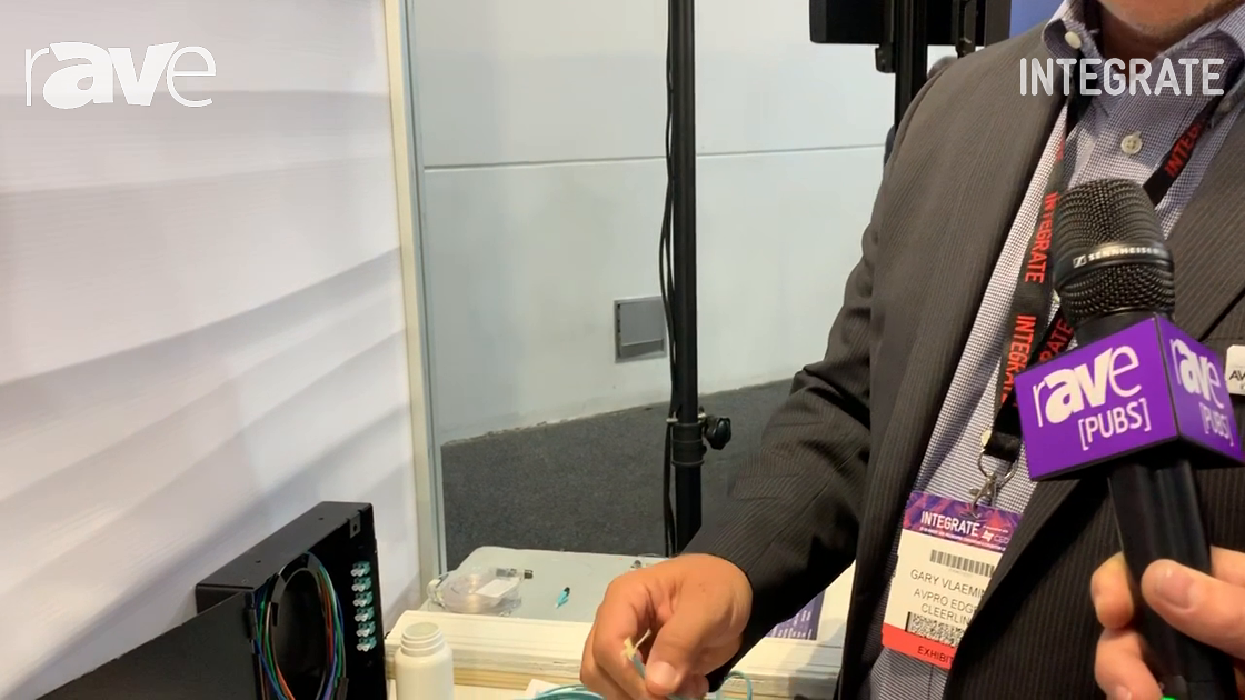 Integrate 2019: Cleerline Technology Shows Fiber Optic Cables, Demos Easy Termination Process