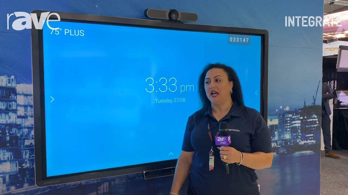 Integrate 2019: Clevertouch Shows Interactive Panel Classroom Solution on the ASI Solutions Stand