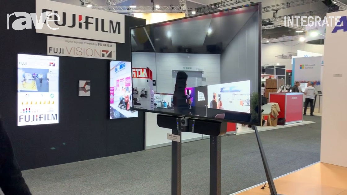 Integrate 2019: AVer Information Shows VB342+ 4K Camera Sound Bar for Huddle Rooms