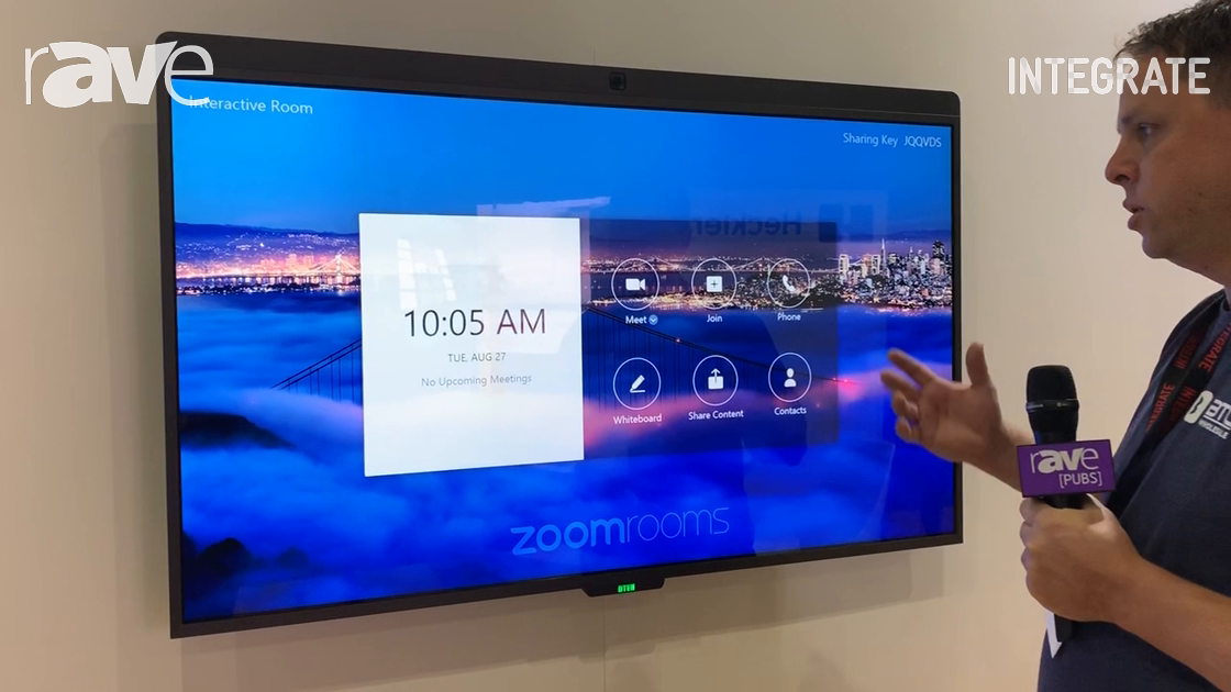 Integrate 2019: BTC Wholesale Talks About DTEN D7 Interactive 4K Display with Zoom Integration