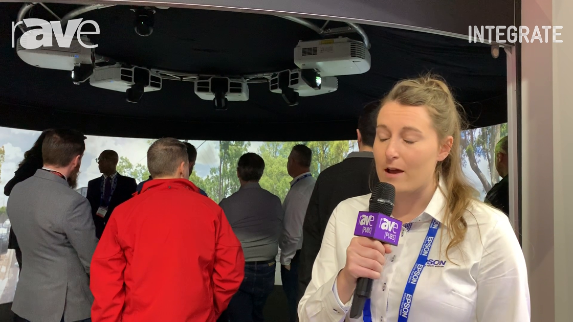 Integrate 2019: Epson Demos 270° Immersive Dome With Five High Brightness Laser Projectors