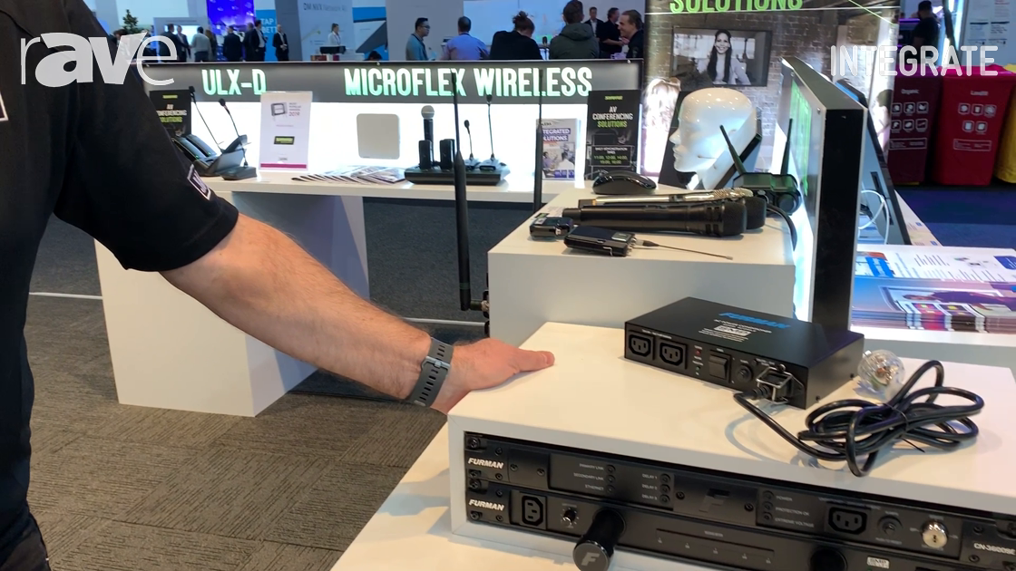 Integrate 2019: Furman Shows CN-3600SE 16-Amp SmartSequencing Power Conditioner on the Jands Stand