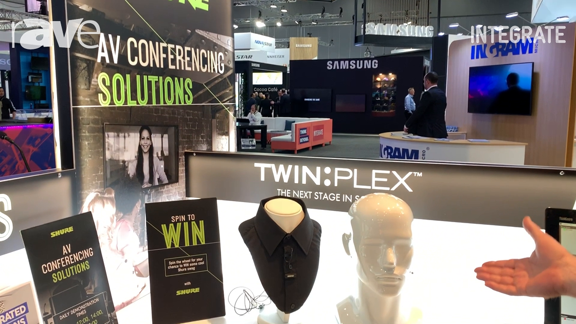 Integrate 2019: Shure Features New TwinPlex Performance Microphones on the Jands Stand