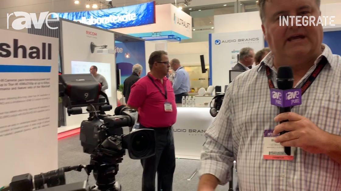 Integrate 2019: Corsair Solutions Demos the New 4K Marshall Electronics Cameras